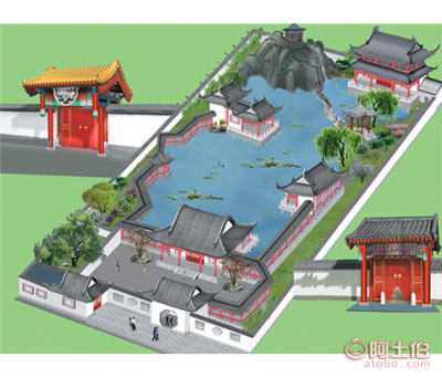 【古建園林設計工程】臨朐縣兆林園林雕塑廠 - 產品庫